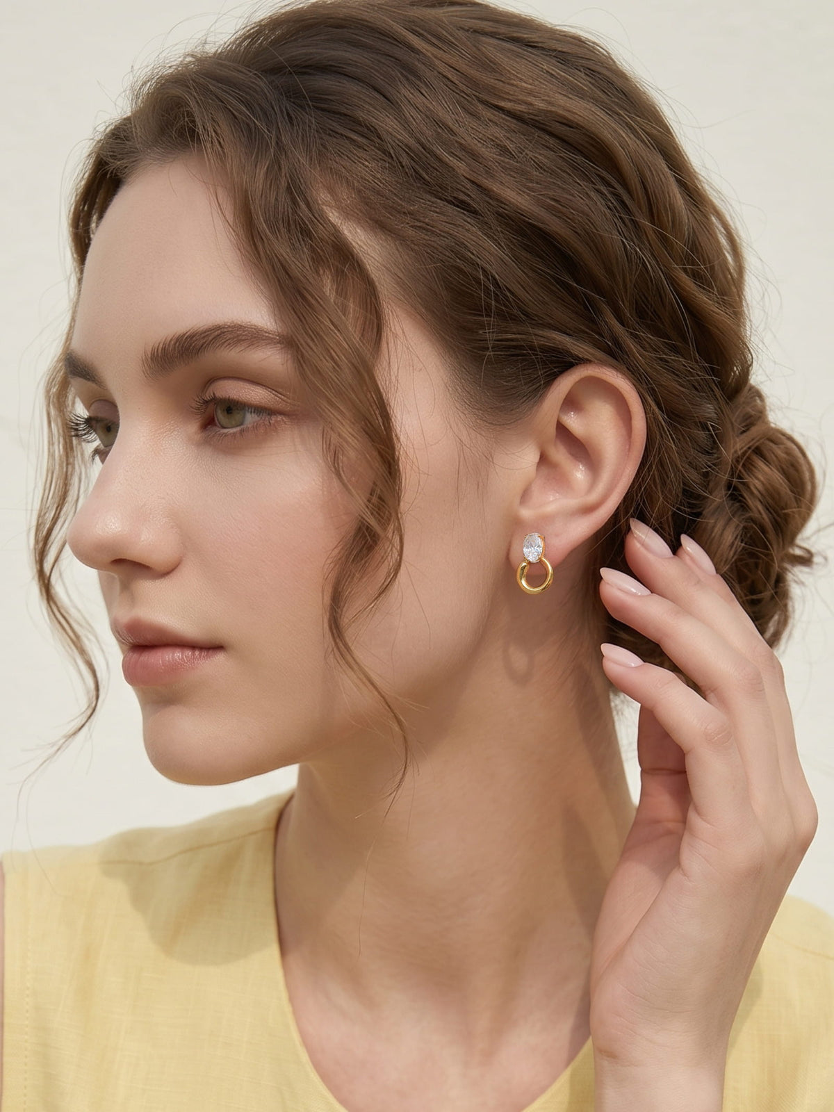 Astra Oval Orbit Earrings