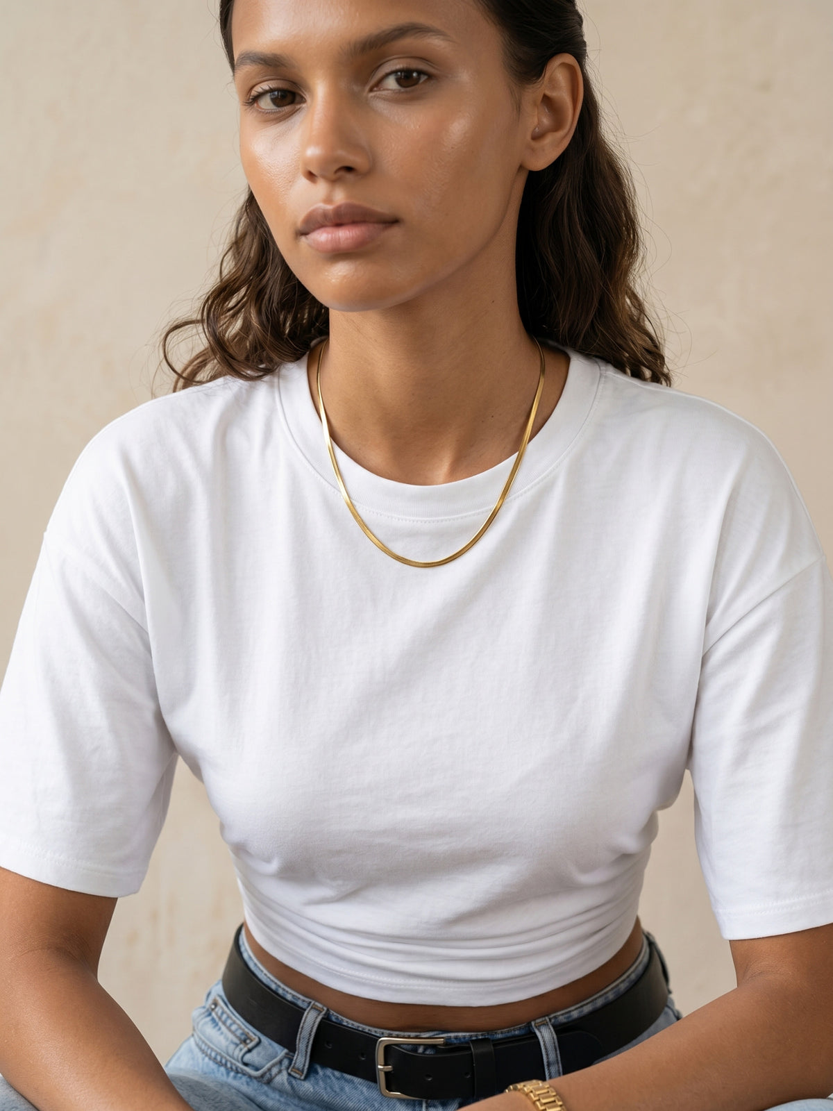 Eos Herringbone Chain
