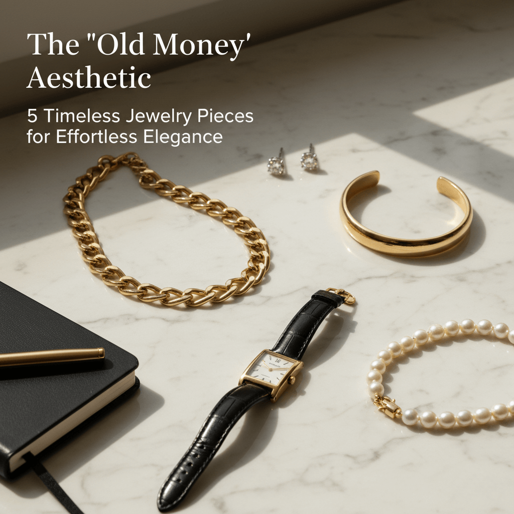 The 'Old Money' Aesthetic: 5 Timeless Jewelry Pieces for Effortless Elegance