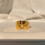Signature Chunky Initial Ring