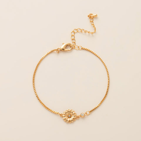 Birth Flower Bracelet