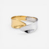 Equinox Two-Tone Sculptural Cuff