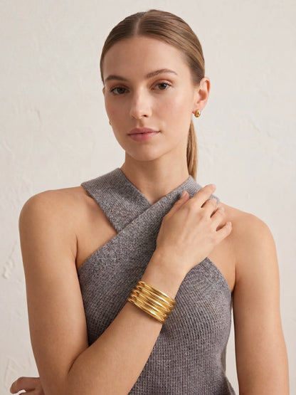 Aurelia Ribbed Cuff