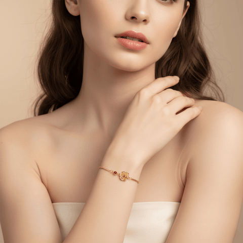 Birth Flower Bracelet