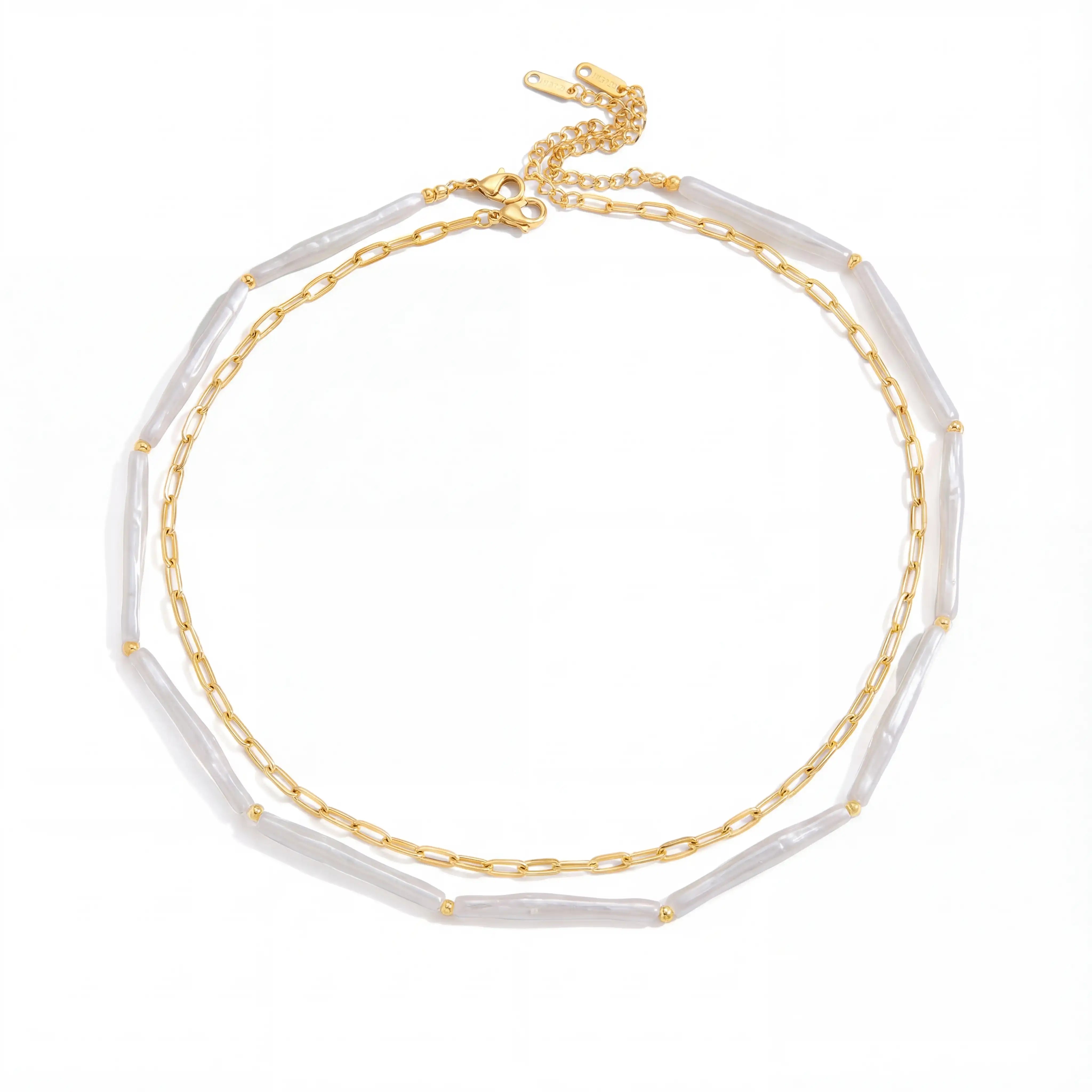 Callisto Stick Pearl Layered Set Secondary image