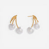 Cherie Pearl Cherry Earrings