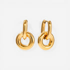Vesta Interlocking Link Earrings