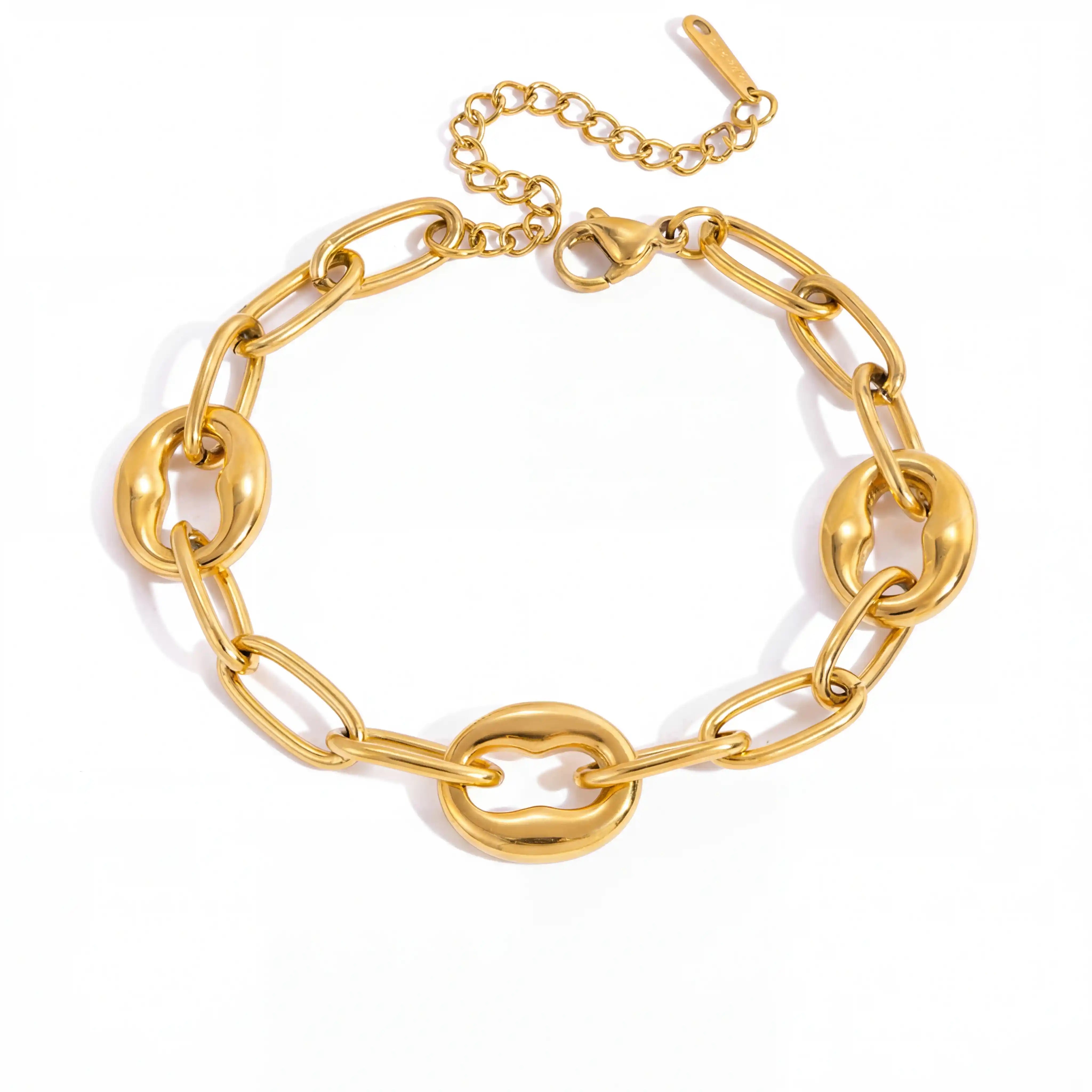 Gaia Organic Mixed Link Bracelet Secondary image