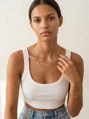 Classic Duo Layered Necklace
