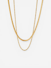 Classic Duo Layered Necklace