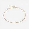 Aria Beaded Snake Chain Necklace