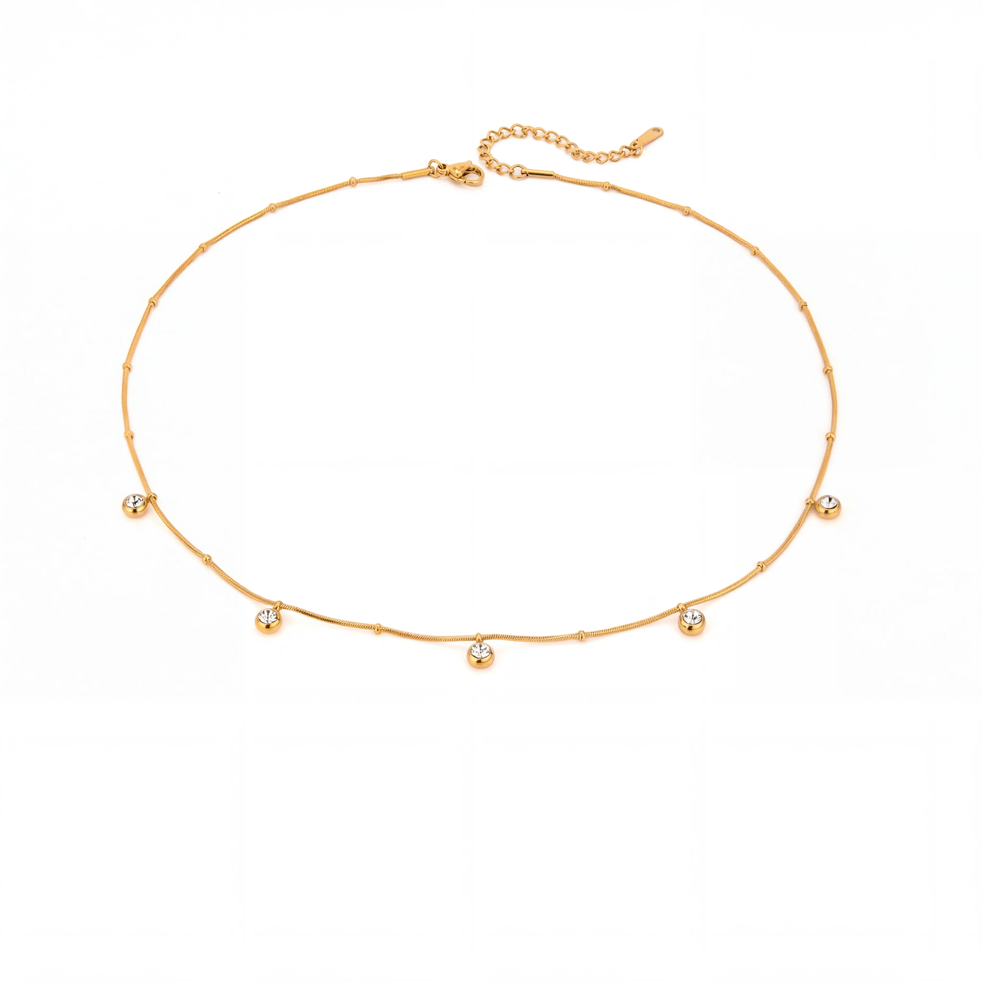 Nova Crystal Station Necklace Secondary image