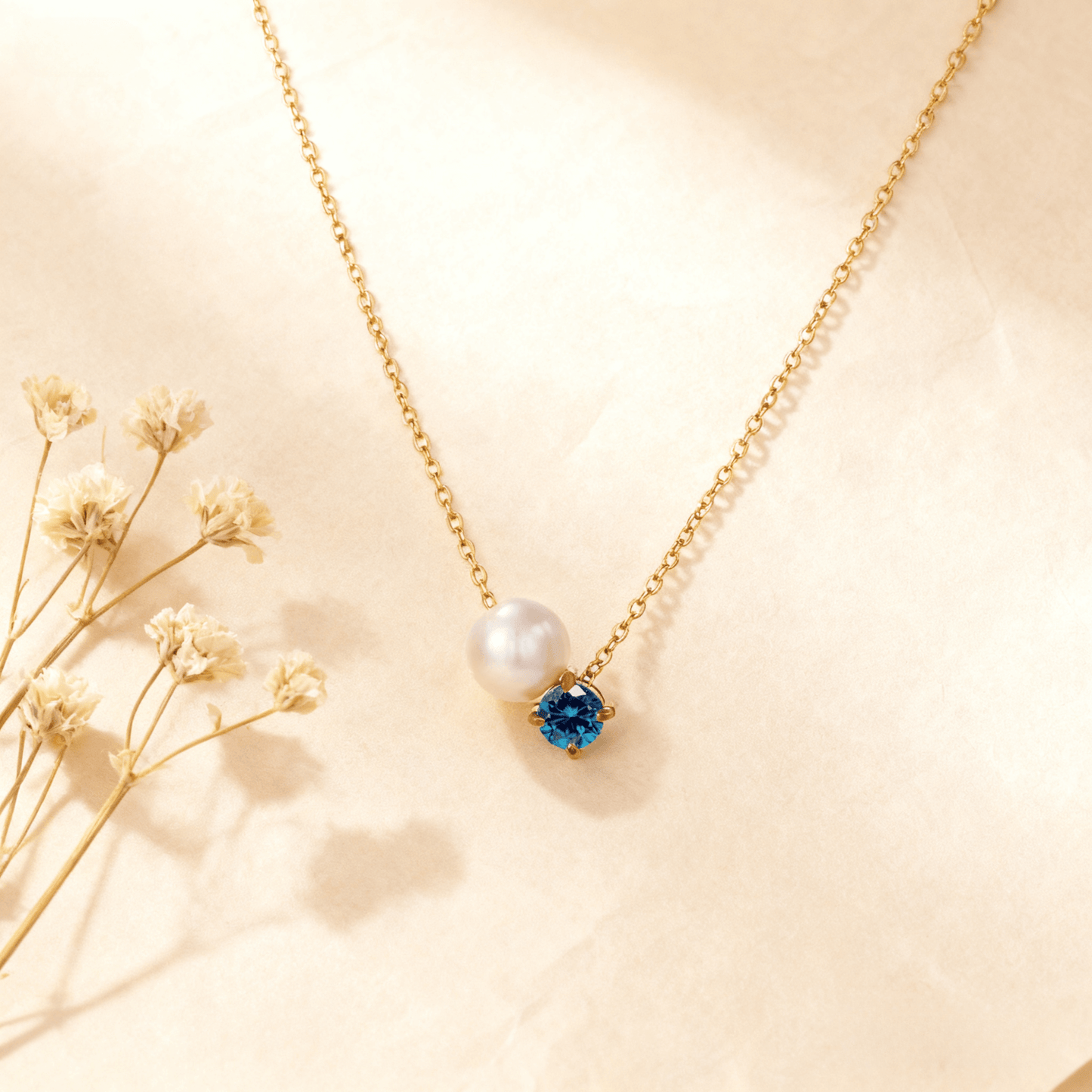 Birthstone Necklace | Dainty Birth Month Jewelry