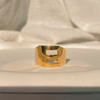 Signature Chunky Initial Ring