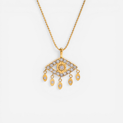 Fortuna Evil Eye Protection Necklace