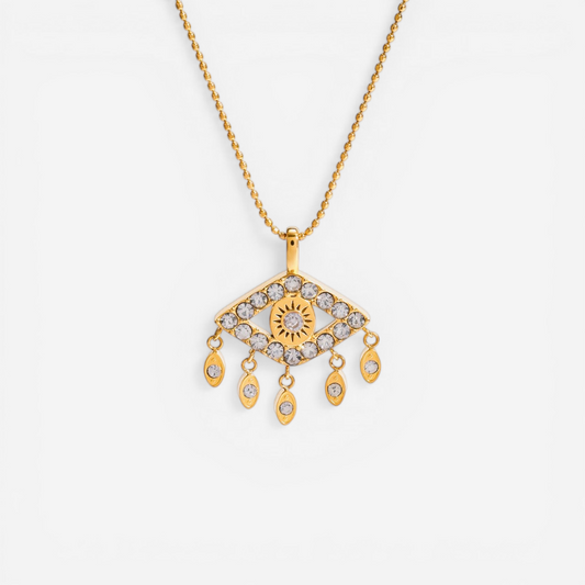 Fortuna Evil Eye Protection Necklace