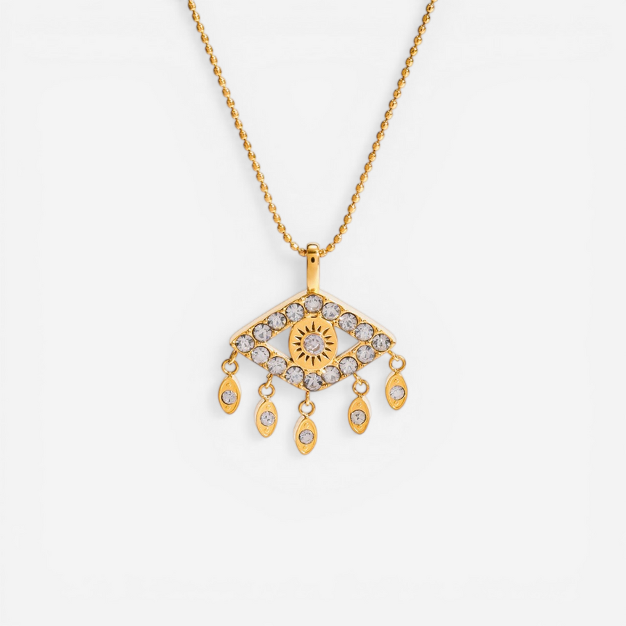 Fortuna Evil Eye Protection Necklace