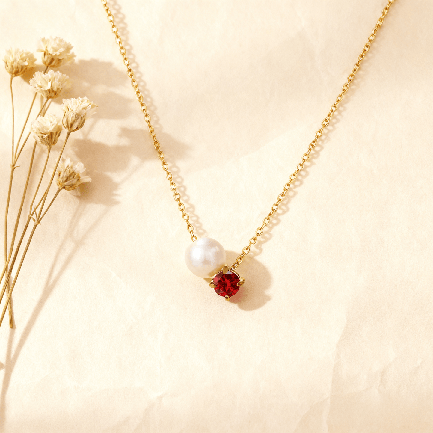 Birthstone Necklace | Dainty Birth Month Jewelry