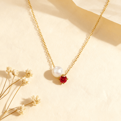 Birthstone Necklace | Dainty Birth Month Jewelry