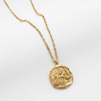 Organic Wax Seal Zodiac Necklace