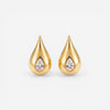Lucina Teardrop Crystal Studs