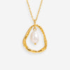 Luna Organic Pearl Pendant