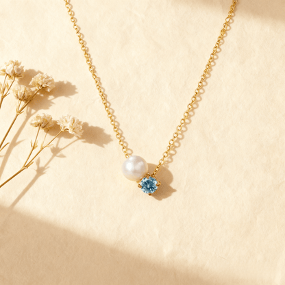 Birthstone Necklace | Dainty Birth Month Jewelry