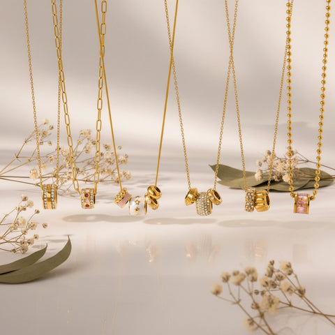 The Muse Charm Necklaces