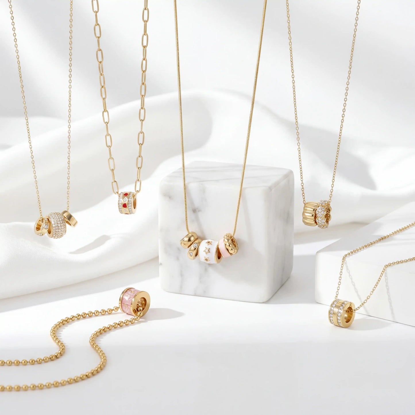 Muse Charm Necklaces