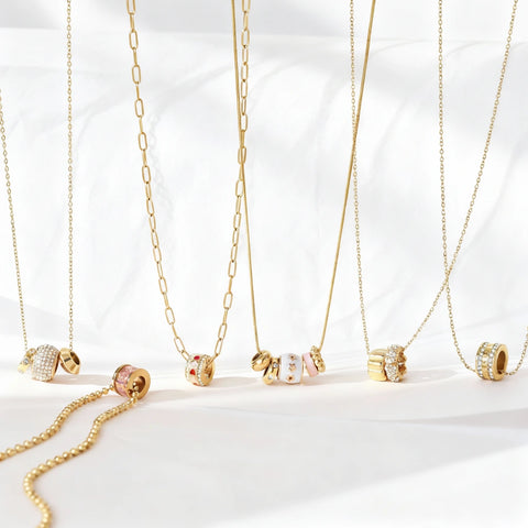 The Muse Charm Necklaces