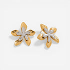 O'Keeffe Sculptural Flower Studs