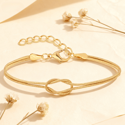 The "Promise" Knot Bracelet | Minimalist Knot Bracelet