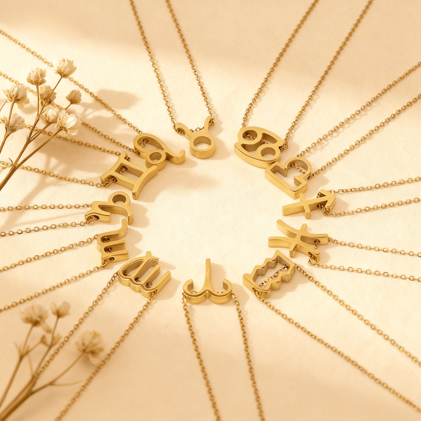 Zodiac Sign Necklace | Constellation Jewelry