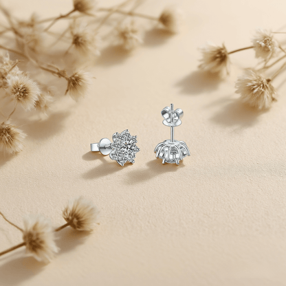 Arctic Sparkle - Moissanite Earring
