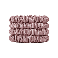 Form Silk Skinny Scrunchies — Blush Mauve