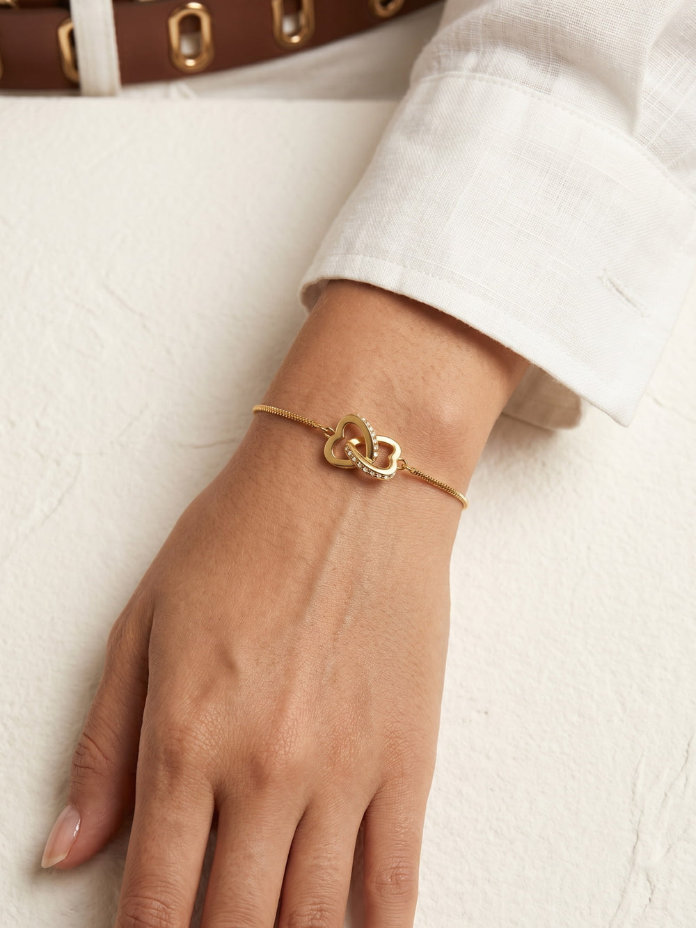 Amara Heart Bolo Bracelet