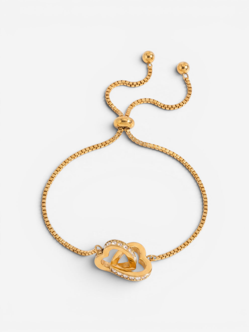 Amara Heart Bolo Bracelet