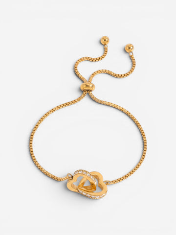 Amara Heart Bolo Bracelet