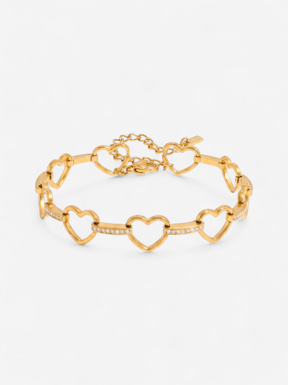 Amore Heart Link Bracelet