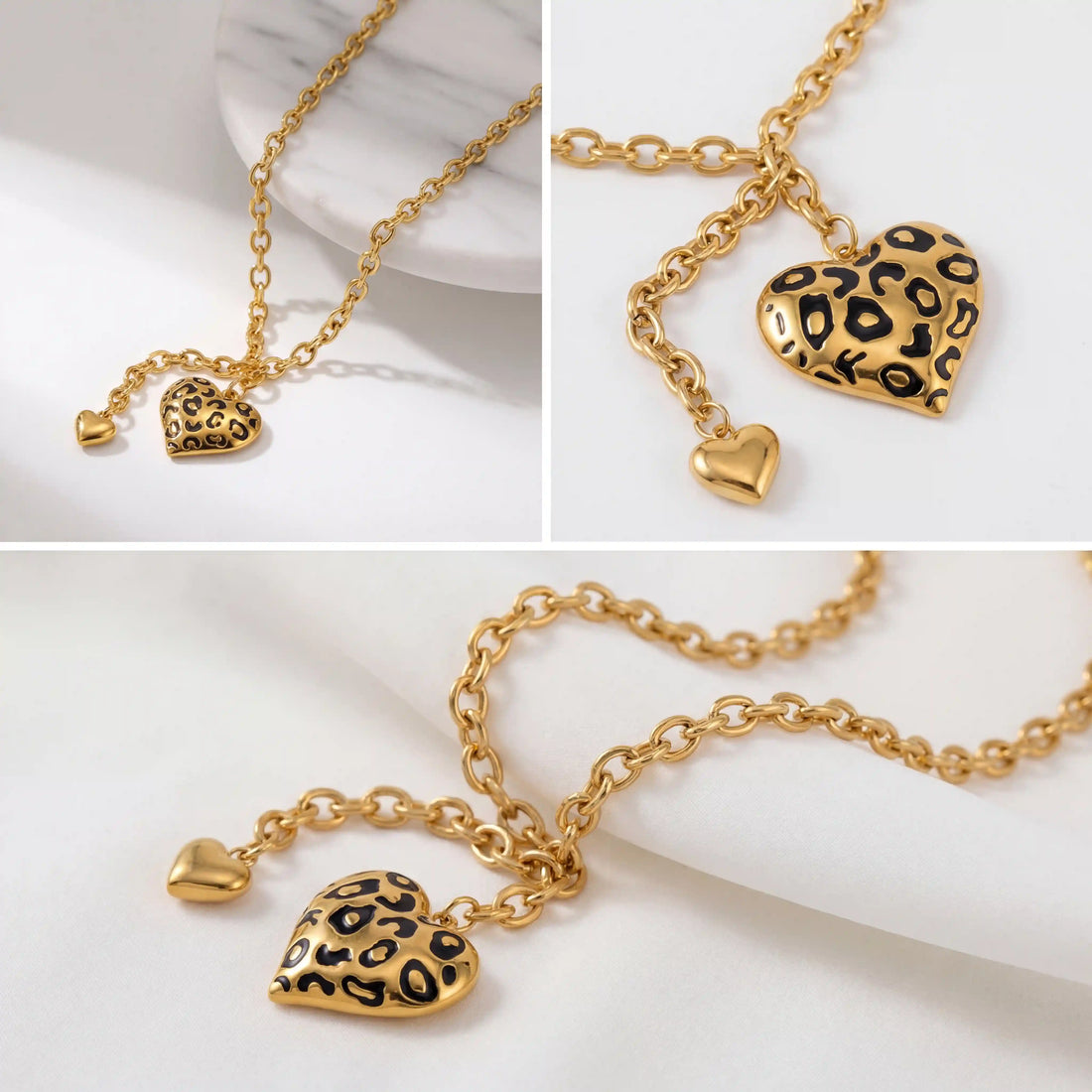 Artemis Leopard Heart Lariat