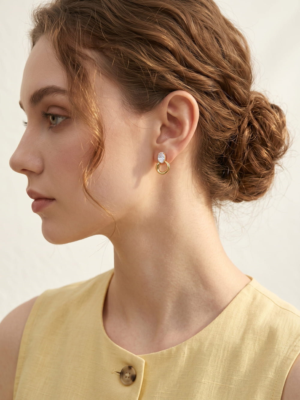 Astra Oval Orbit Earrings