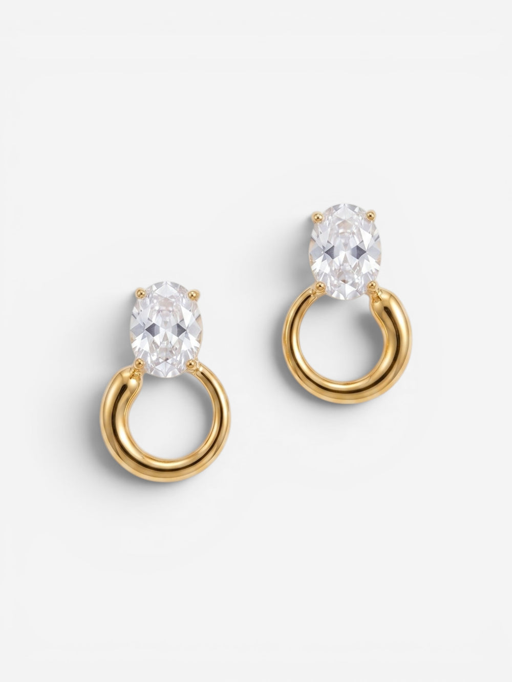 Astra Oval Orbit Earrings
