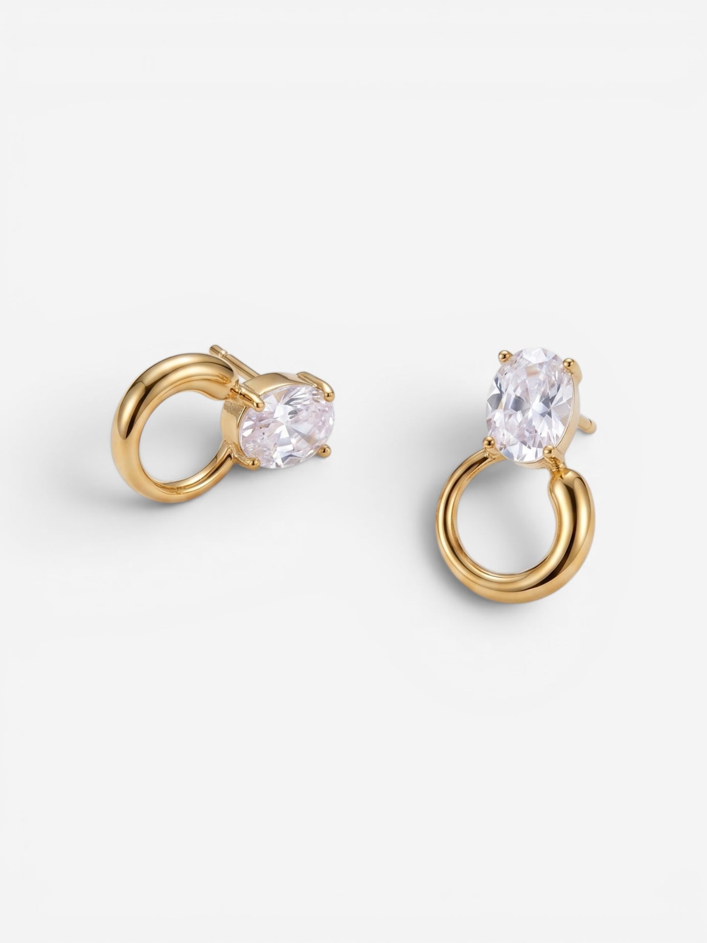 Astra Oval Orbit Earrings
