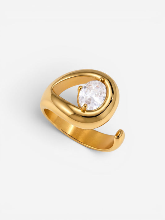Callisto Organic Ring Gold