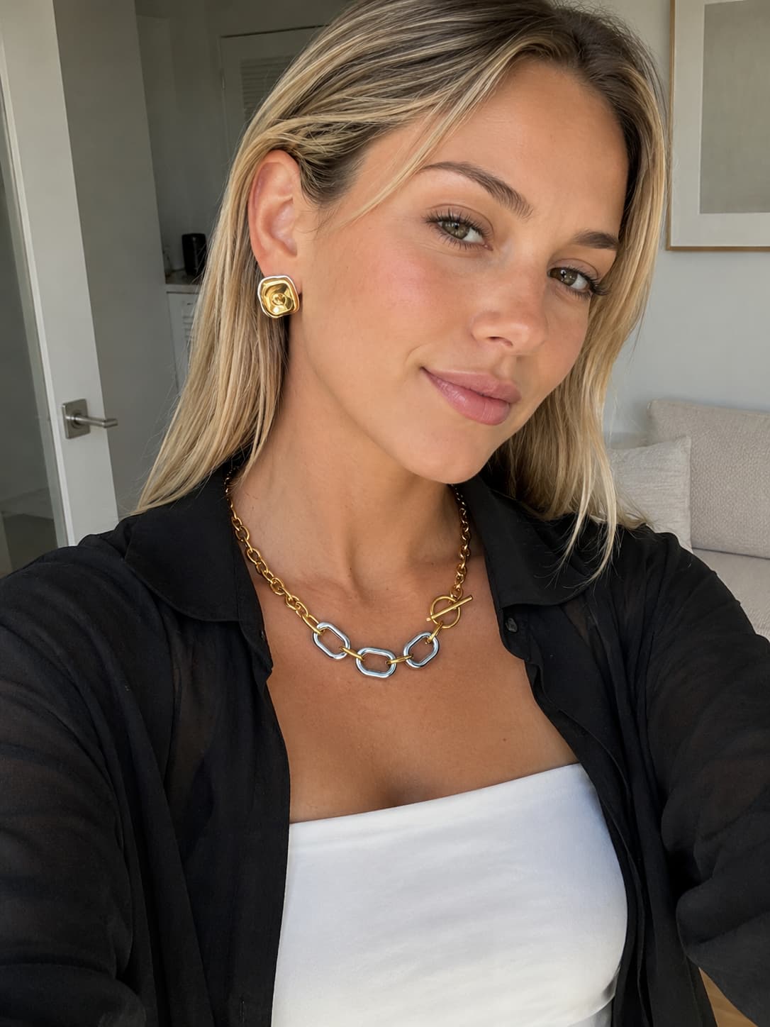 Jewelry styling look