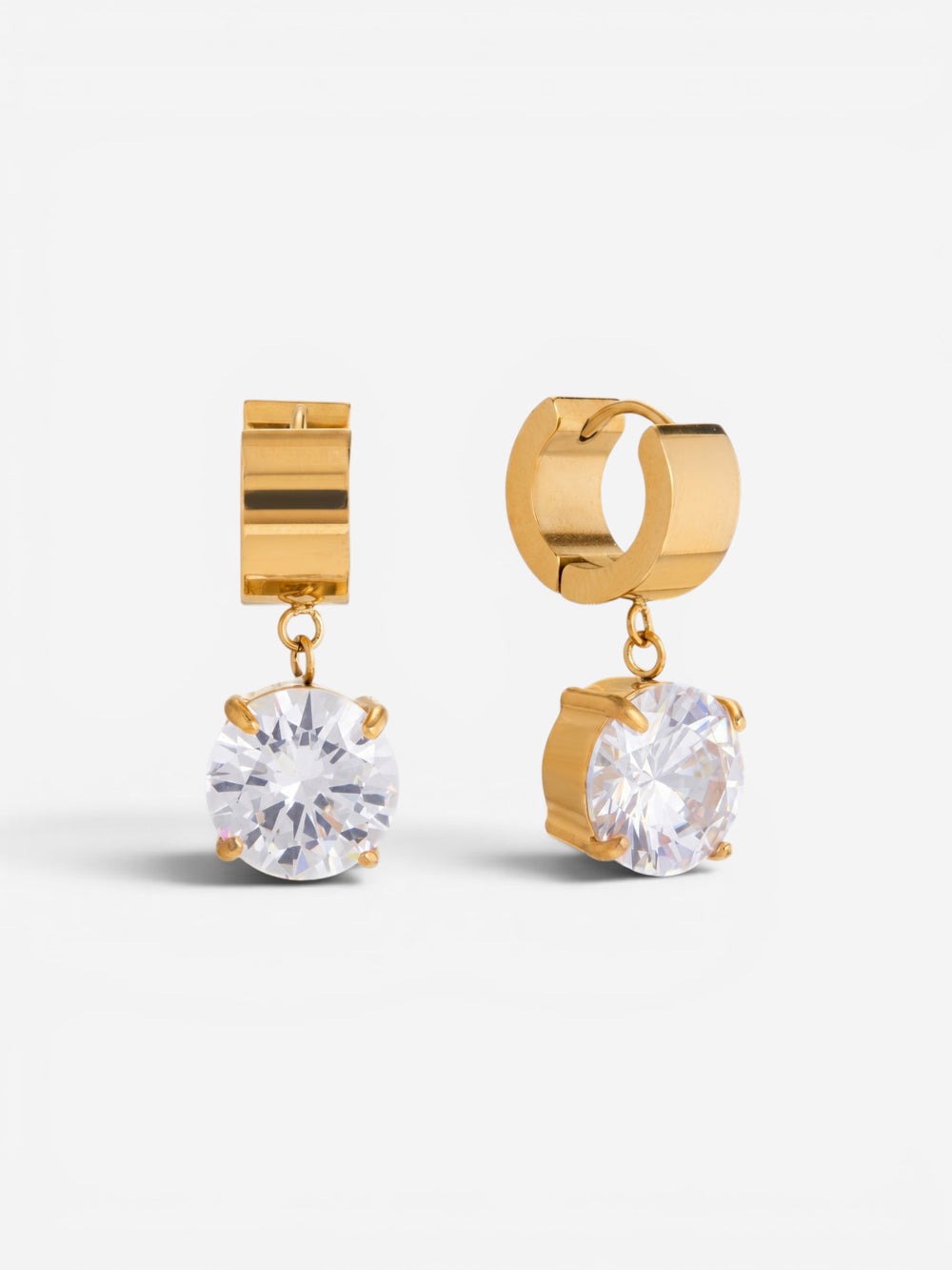 Cyra Bold Solitaire Hoops