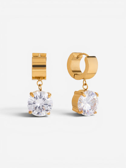 Cyra Bold Solitaire Hoops