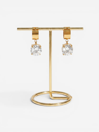 Cyra Bold Solitaire Hoops