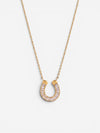 Fortuna Horseshoe Necklace