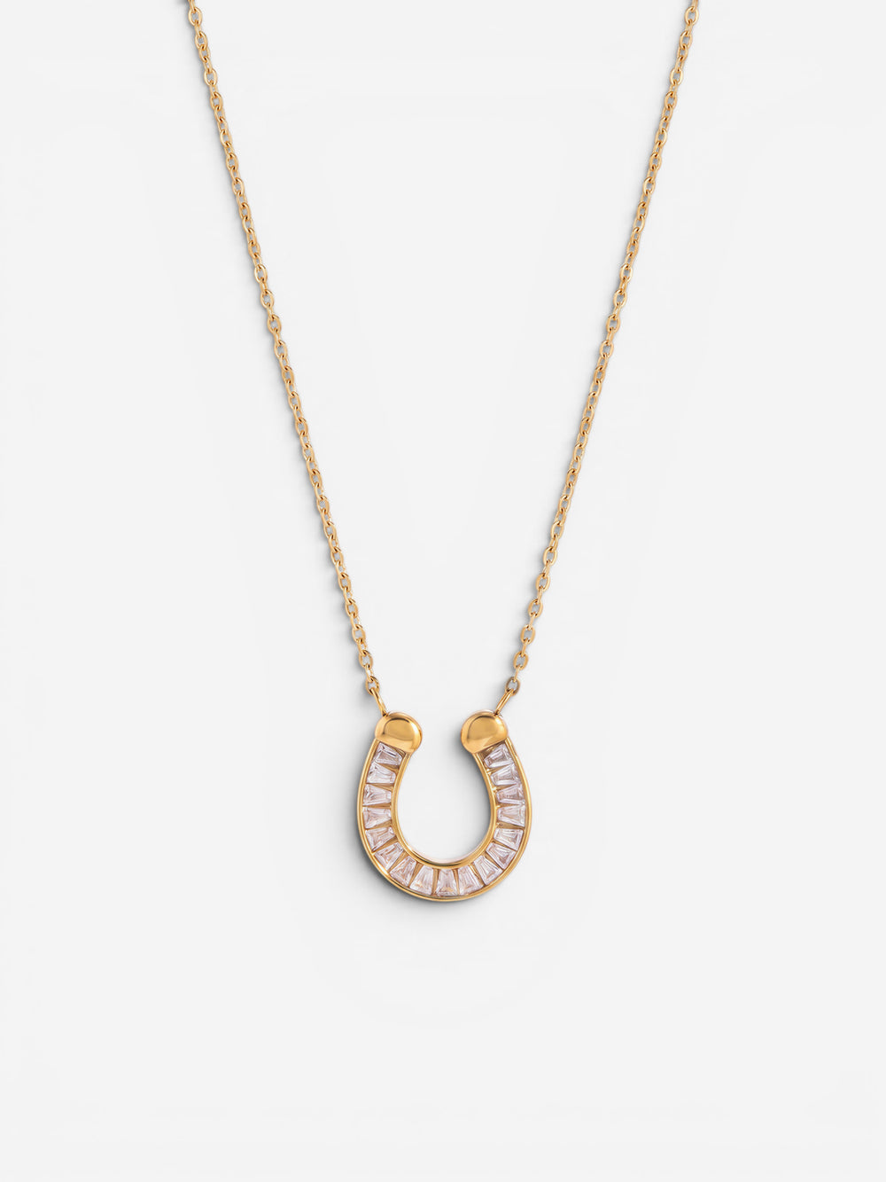Fortuna Horseshoe Necklace
